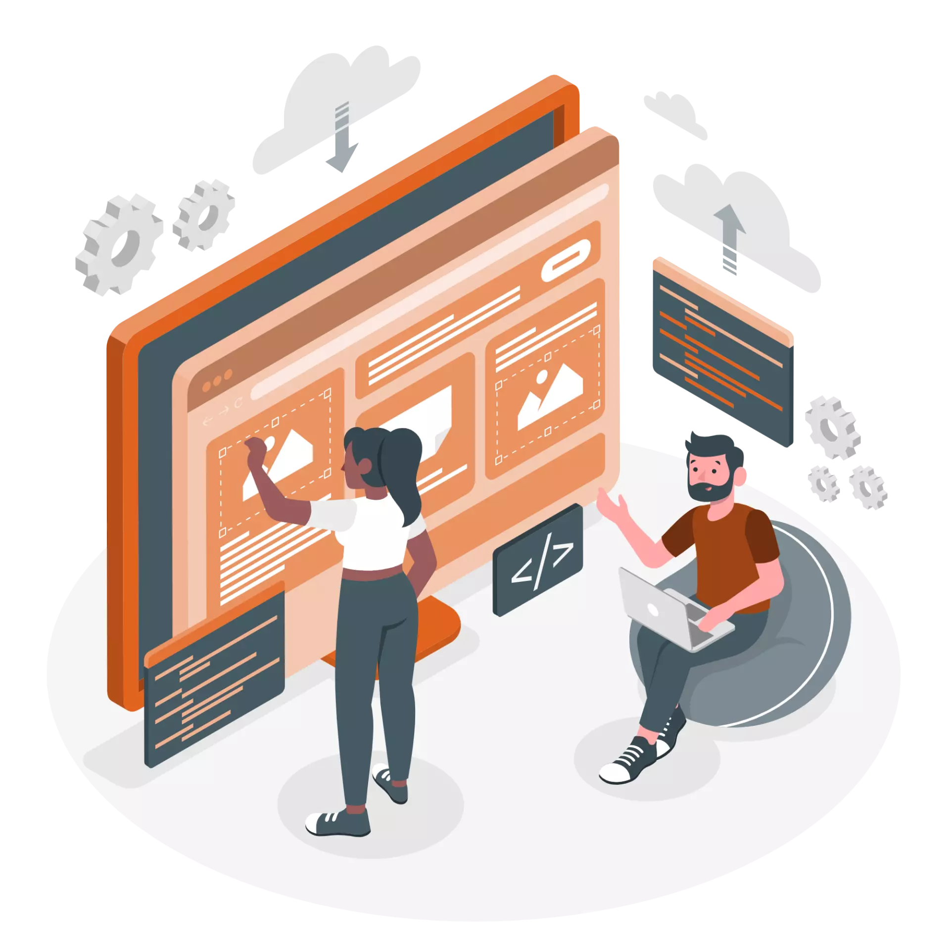 website-gesprek Over ons